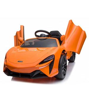 Coche eléctrico niños 12v, 4 motores 12v, Mclaren Artura, NARANJA, INDA374-RA-JL211.POM